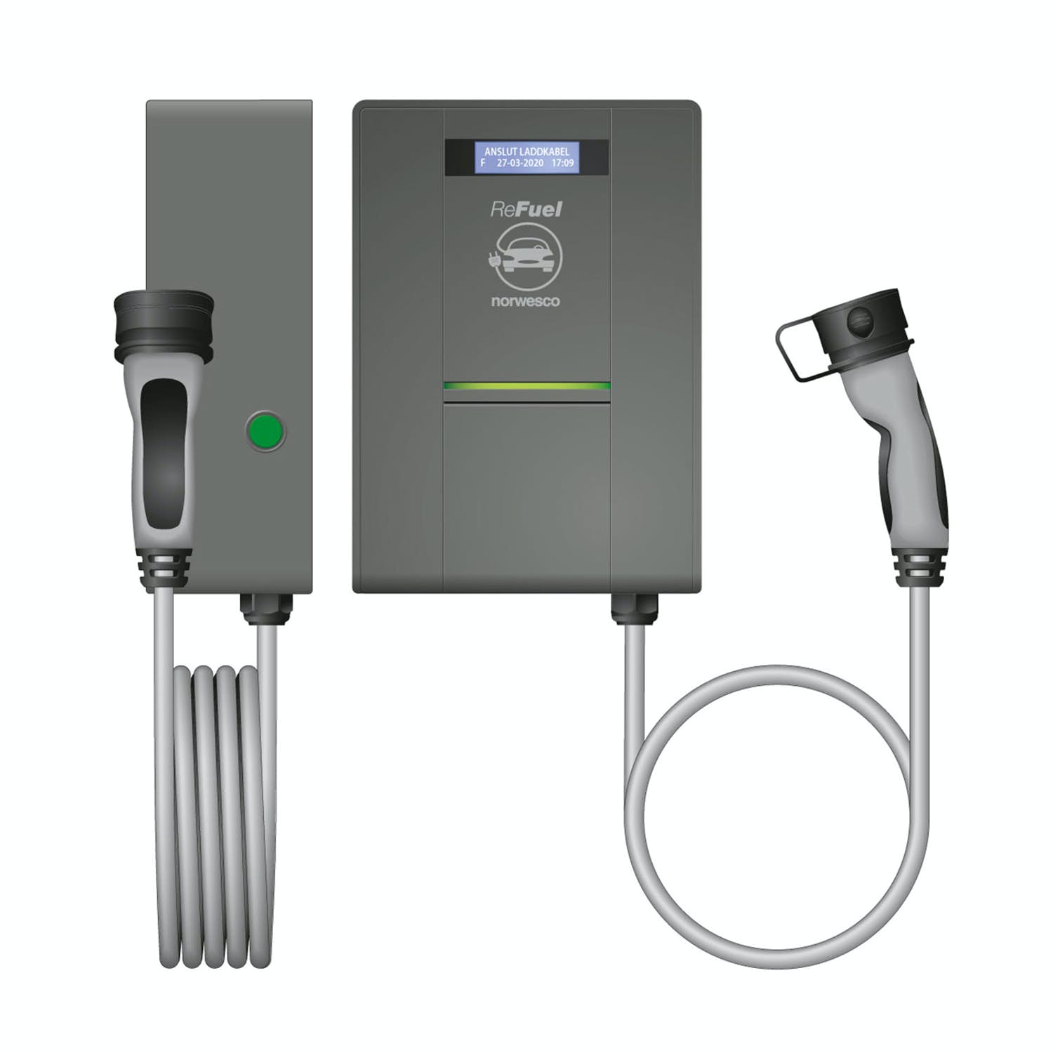 Laddbox Norwesco ReFuel Basic Kabel T2 1-fas 32A