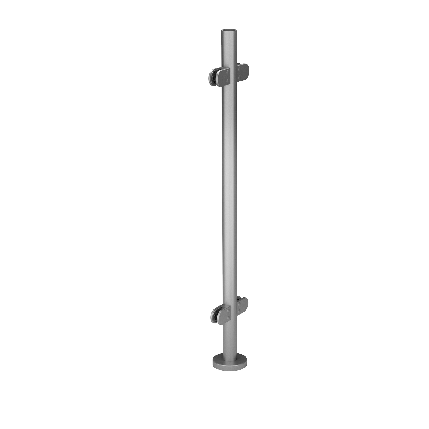 Räckesstolpe Herrljunga Ledstångsfabrik Dubbel Utomhus Tjocklek: 6.76 mm
