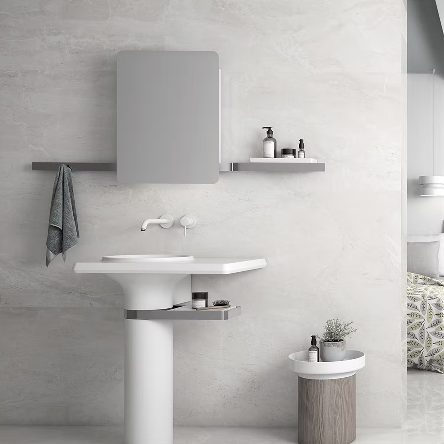 Klinker Tenfors Delfos Perla Marmor 60x60 cm