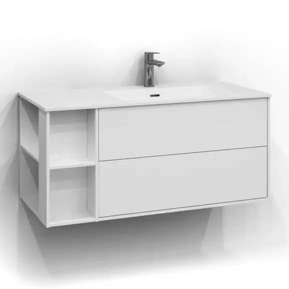 tvättställsskåp svedbergs epos 100x45 med 2 lådor