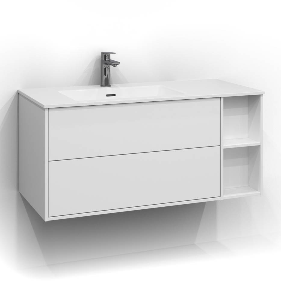 Tvättställsskåp Svedbergs Epos 100x45 med 2 Lådor | badrum - badrumsmobler - tvattstallsskap-och-kommod | KakelKungen