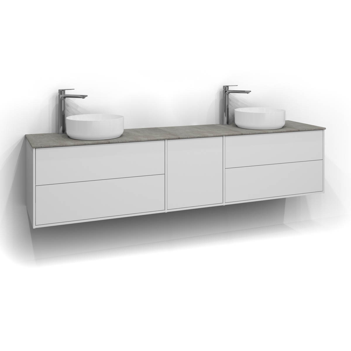 Tvättställsskåp Svedbergs Epos 200x45 | badrum - badrumsmobler - tvattstallsskap-och-kommod | KakelKungen