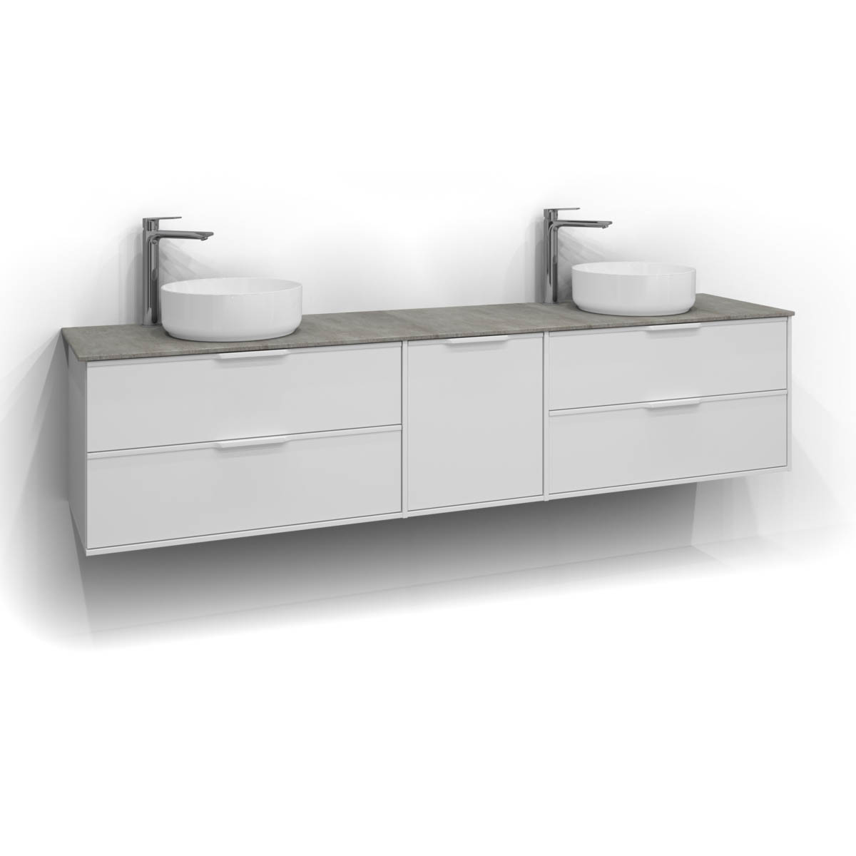 Tvättställsskåp Svedbergs Epos 200x45 | badrum - badrumsmobler - tvattstallsskap-och-kommod | KakelKungen