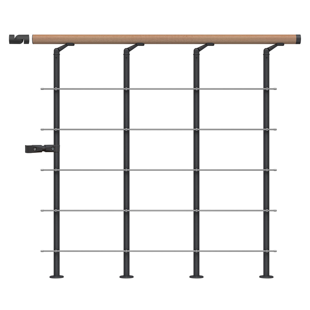 Rekkverk Dolle Style6 Bøk Oljet Startpakke