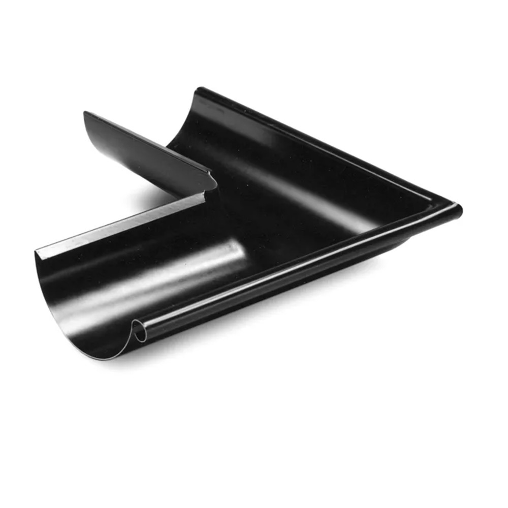 Rännvinkel Plannja Ytter Färg: Blyertsgrå Dimension: 125 mm, Vinkel:135 grader