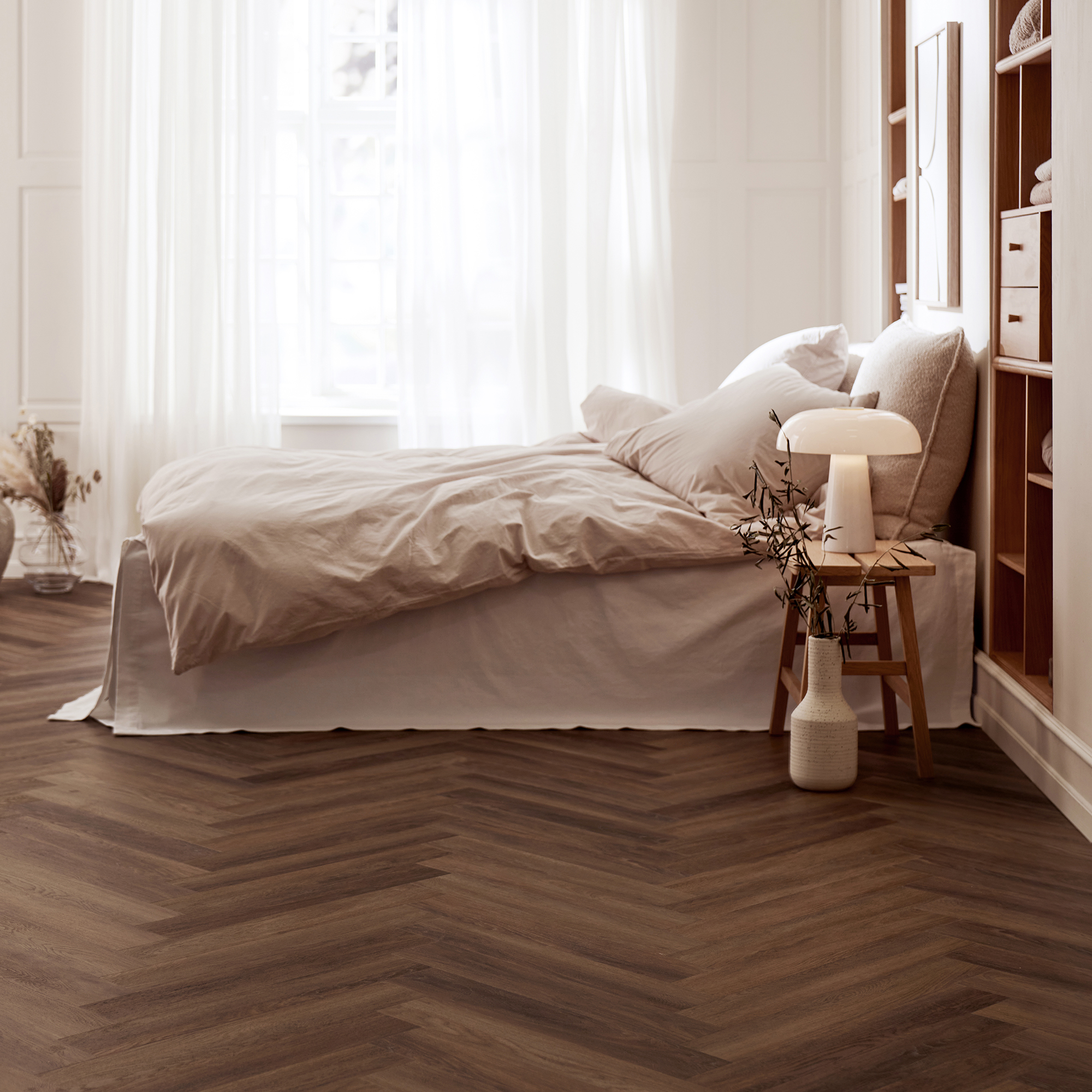 Vinylgolv Novego Classic Fiskbensm&ouml;nster - Smoked Oak