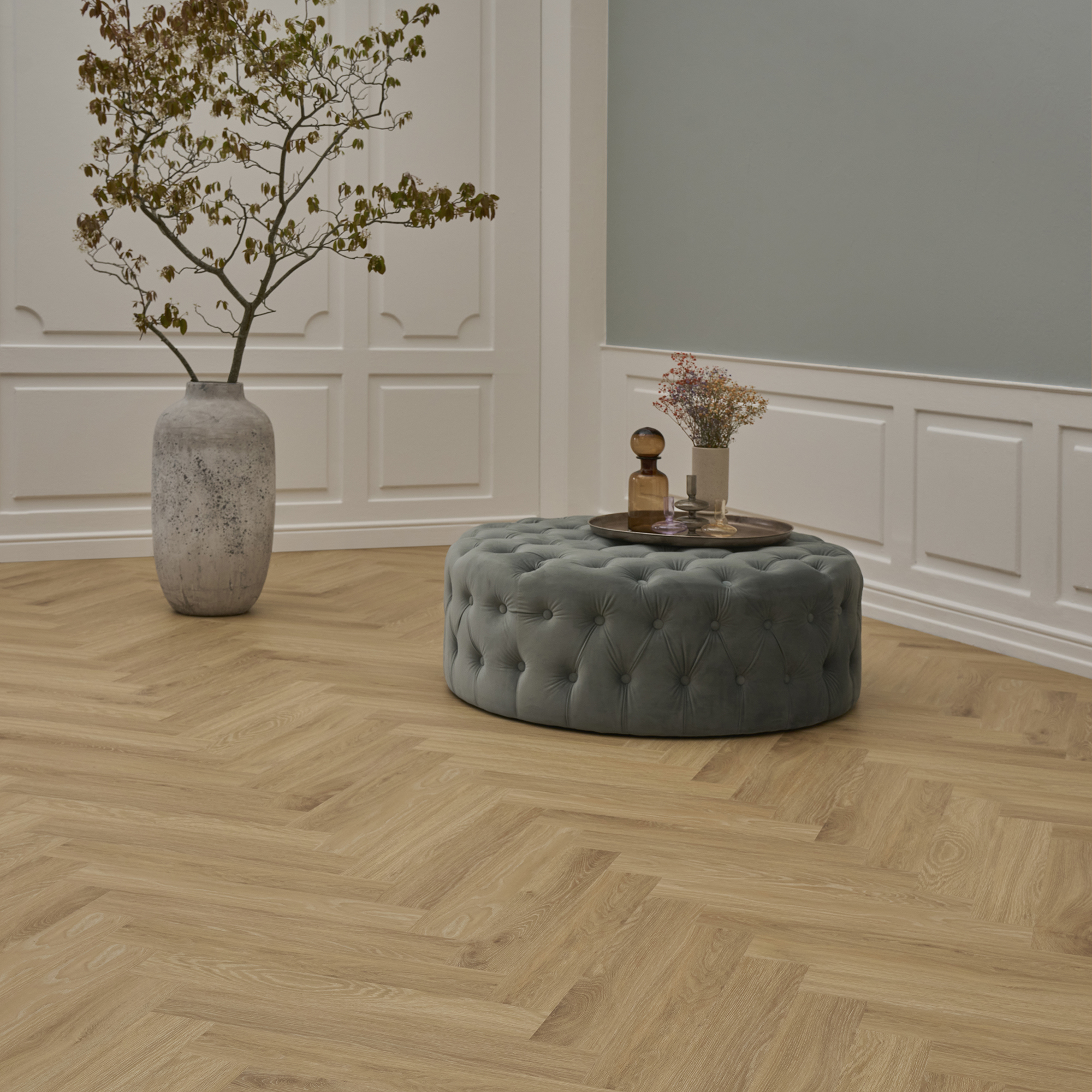 Vinylgolv Novego Classic Fiskbensm&ouml;nster - Washed Oak