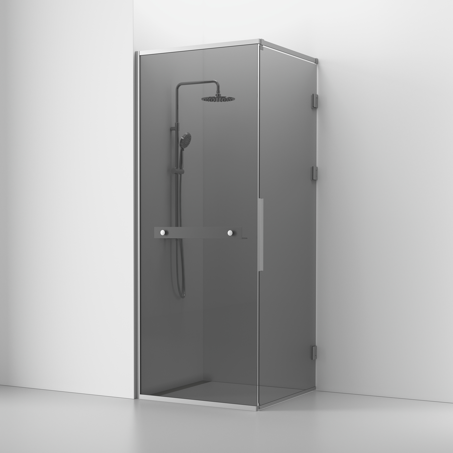 Duschhörn Svedbergs Langfoss 230 med Hylla | badrum - duschar - duschhorn | KakelKungen