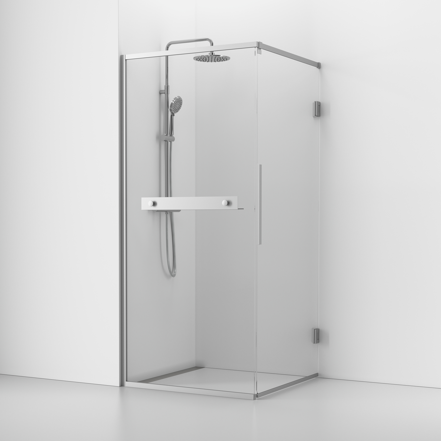 Duschhörn Svedbergs Langfoss 200 med Hylla | badrum - duschar - duschhorn | KakelKungen