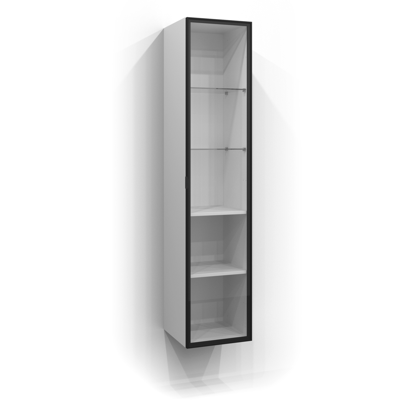 Högskåp Svedbergs Dörr Vitrin | badrum - badrumsmobler - vagg-och-hogskap | KakelKungen