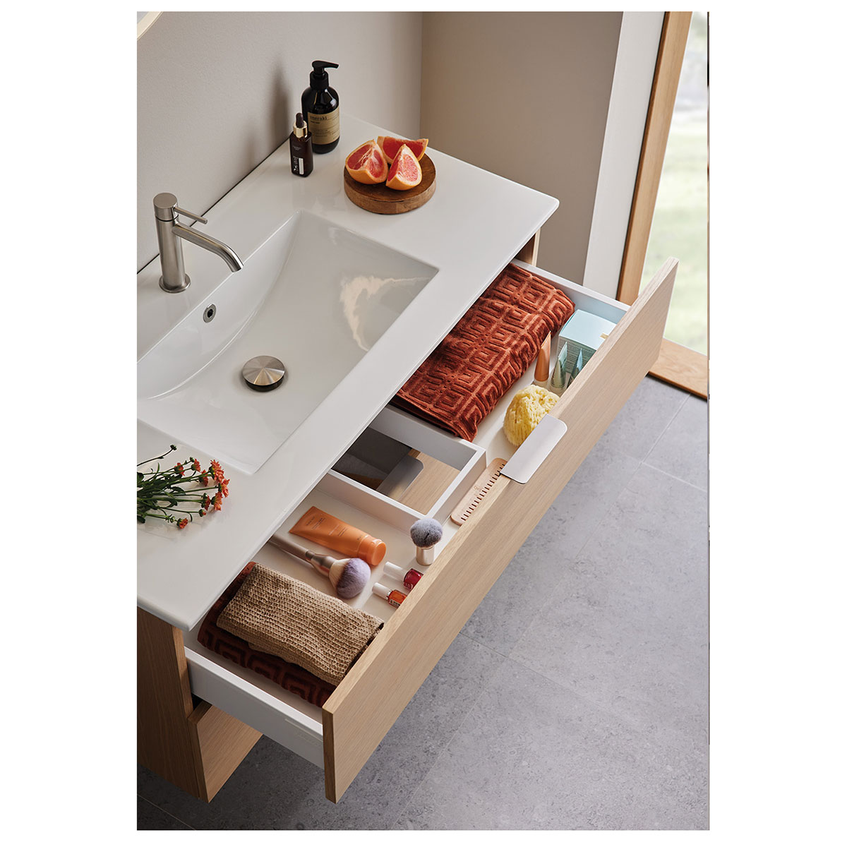 Servantskap Hafa Go 2 Skuffer Eik