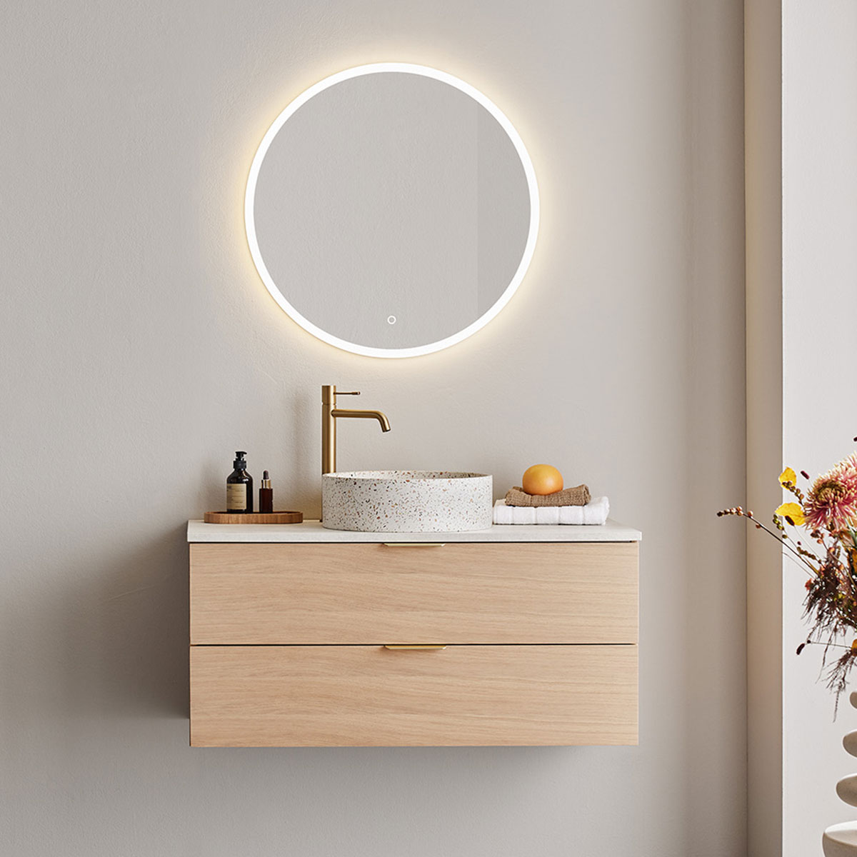 Servantskap Hafa Go 2 Skuffer Eik