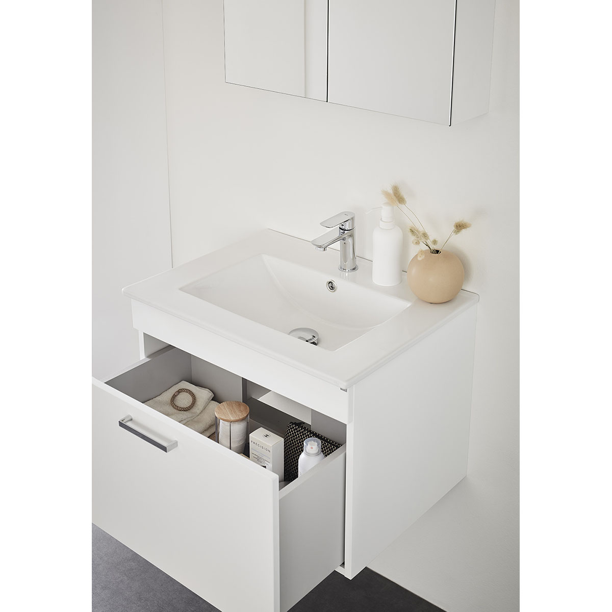 Tvättställsskåp Hafa Go med Tvättställ