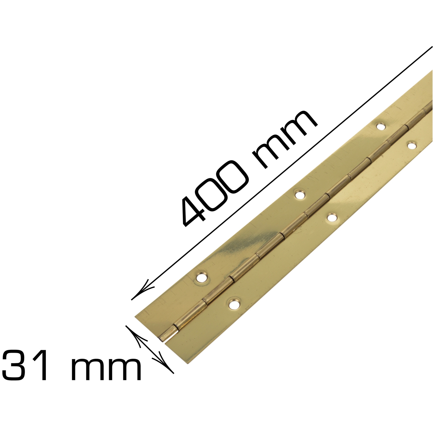 Pianohengsel Home it Messing