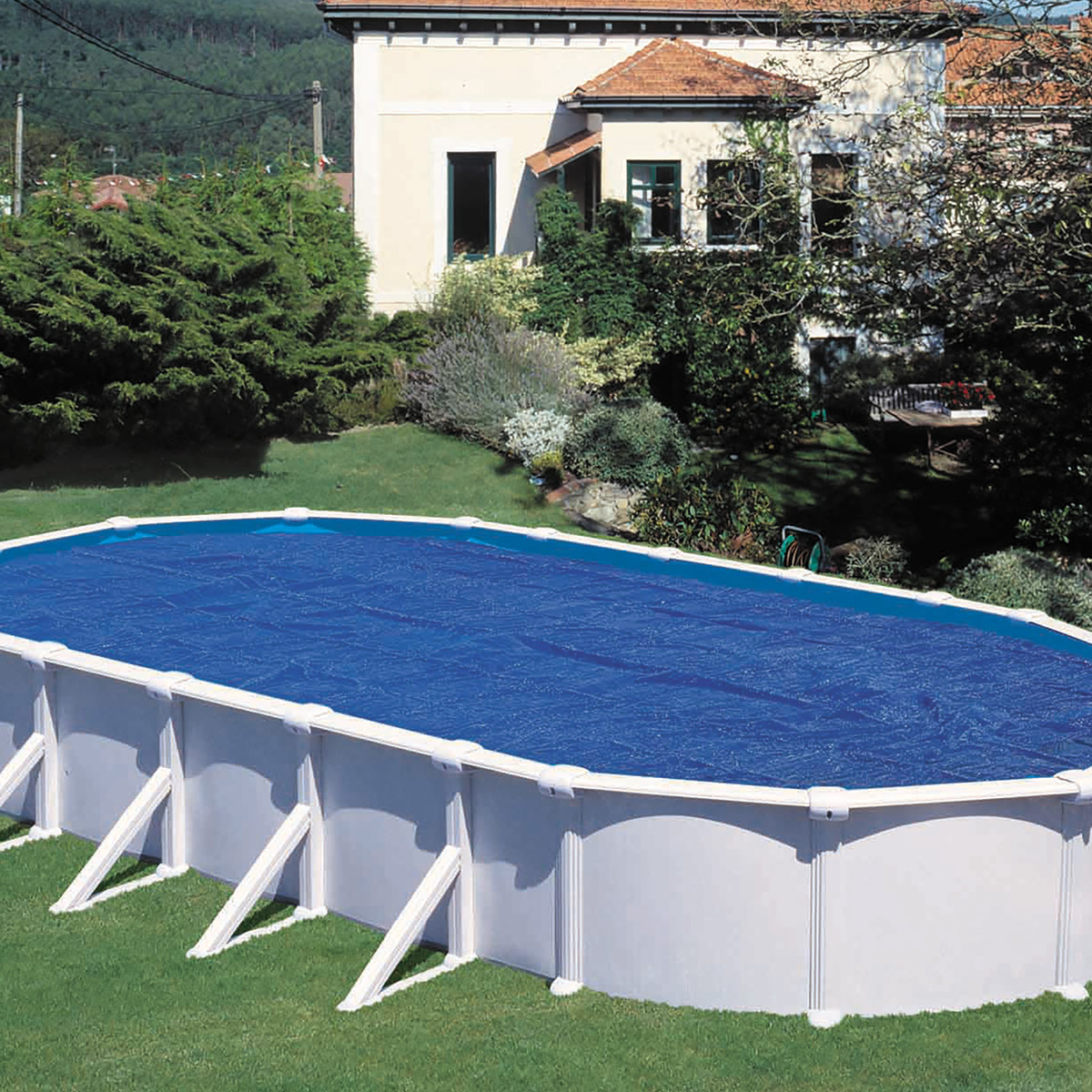 Poolskydd Planet Pool Termofolie Oval Pool 8,10 X 4,70 m
