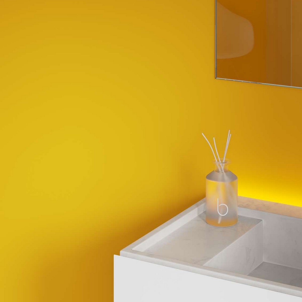 Baderomspanel Fibo 2167-M00 EM Deep Yellow