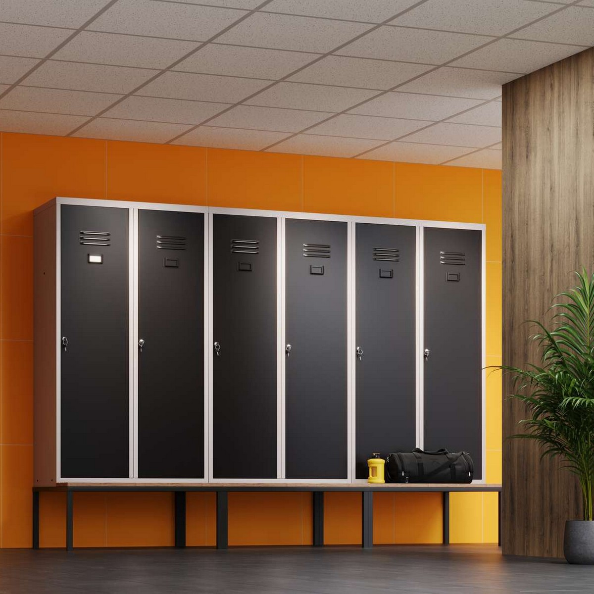 Baderomspanel Fibo 2167-M6060 EM Deep Yellow