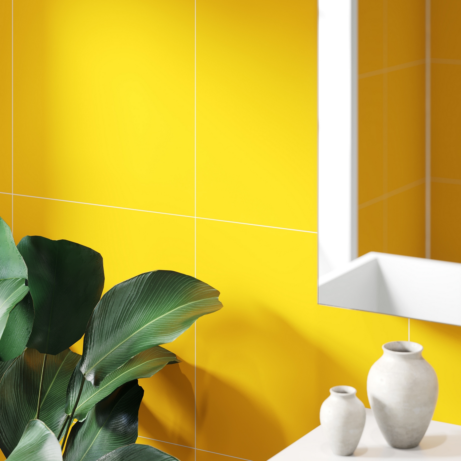 Baderomspanel Fibo 2167-M6060 EM Deep Yellow