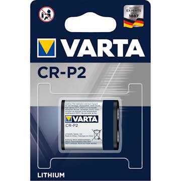 Batteri Varta Proff Foto CRP2 1-pk