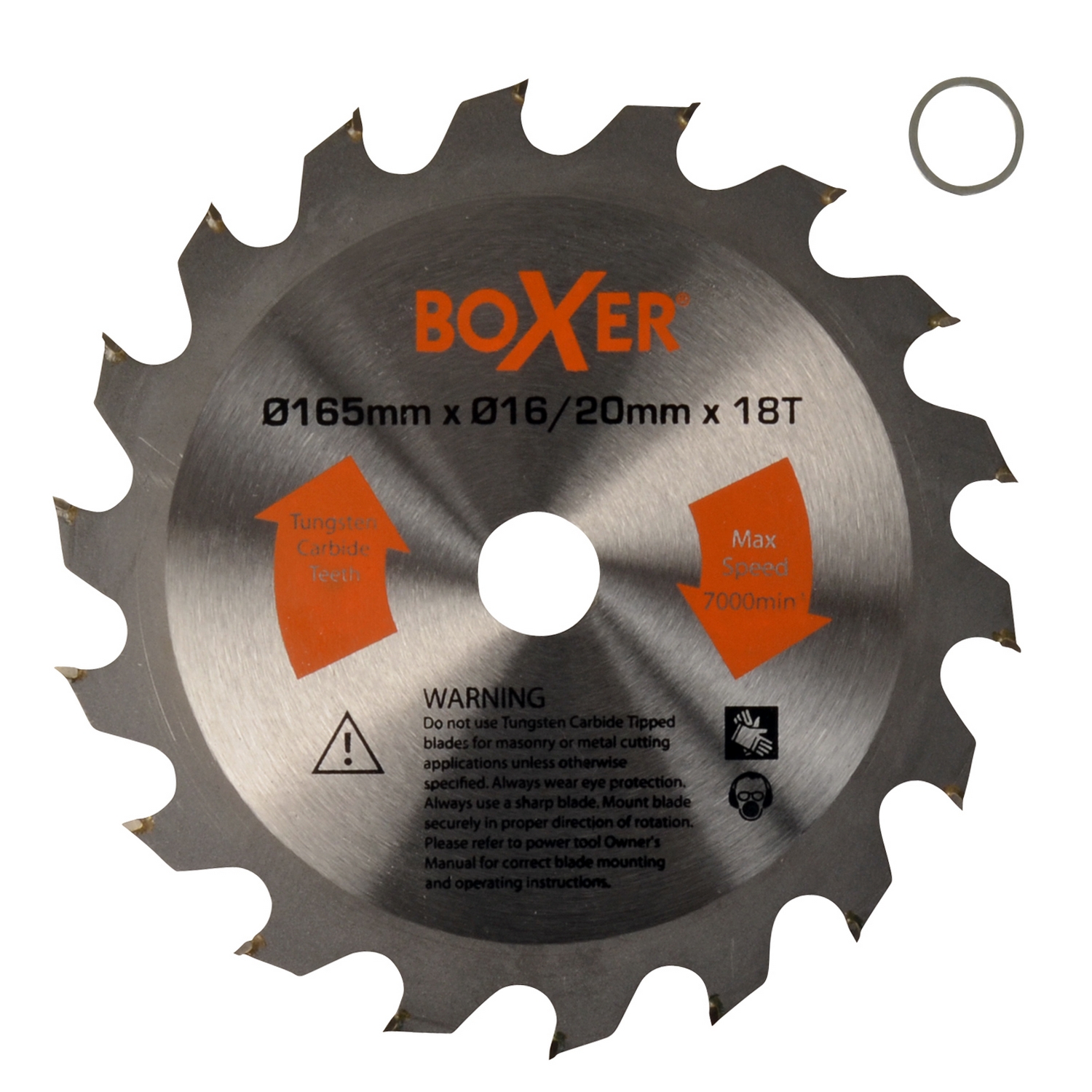 Sagblad Boxer 165 mm Grovt 18T