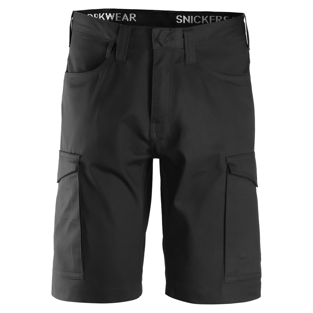 Serviceshorts Snickers Workwear Storlek: 62, Färg: Black