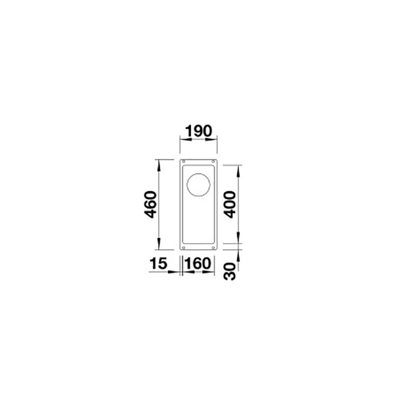 Kjøkkenvask Blanco Subline 160 Silgranitt Infino