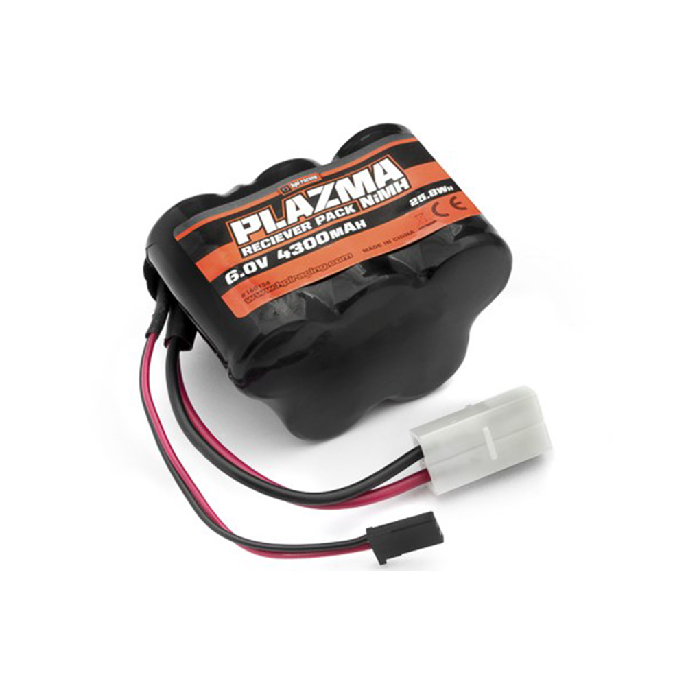 Batteri HPI Racing Plazma 6.0v 4300mah Nimh Baja Receiver Battery