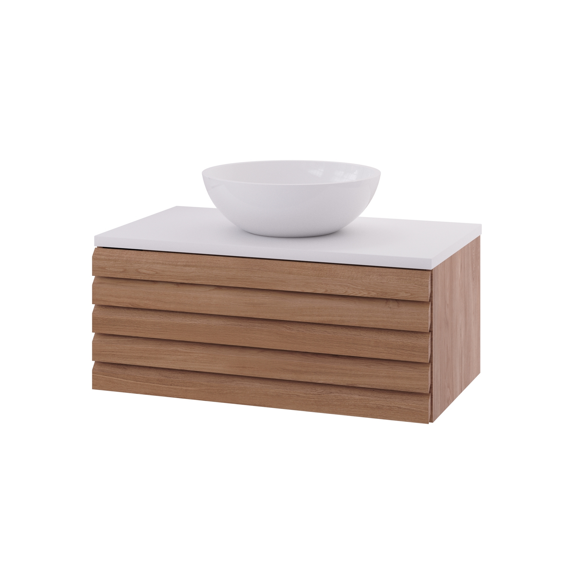 Servantskap Linn Bad Selma 80 cm 1 Skuff