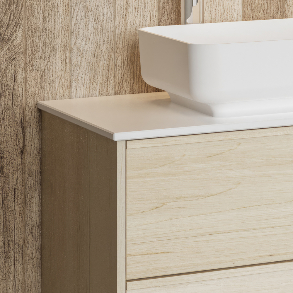 Tvättställsskåp Svedbergs Epos 60x45 med 2 Lådor