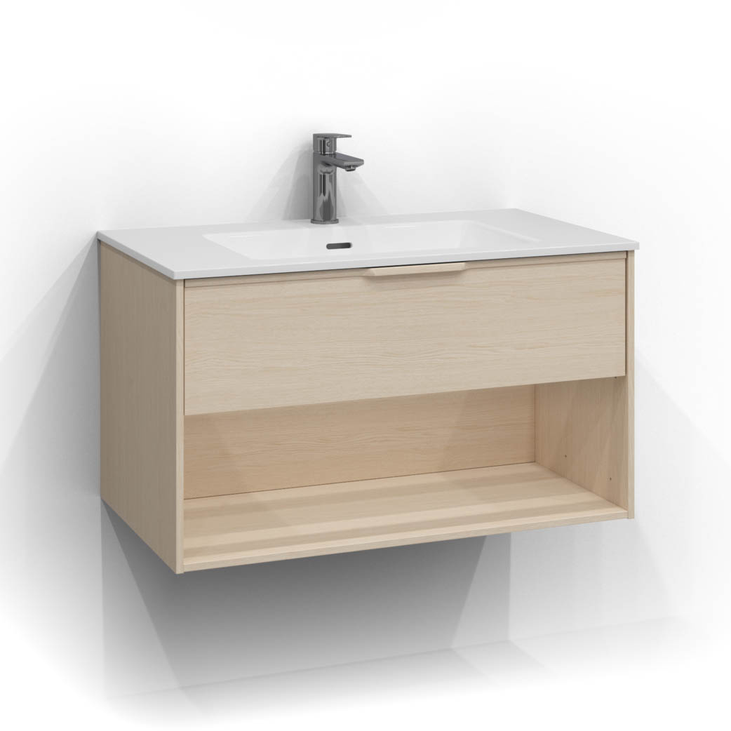 Tvättställsskåp Svedbergs Epos 80x45 | badrum - badrumsmobler - tvattstallsskap-och-kommod | KakelKungen