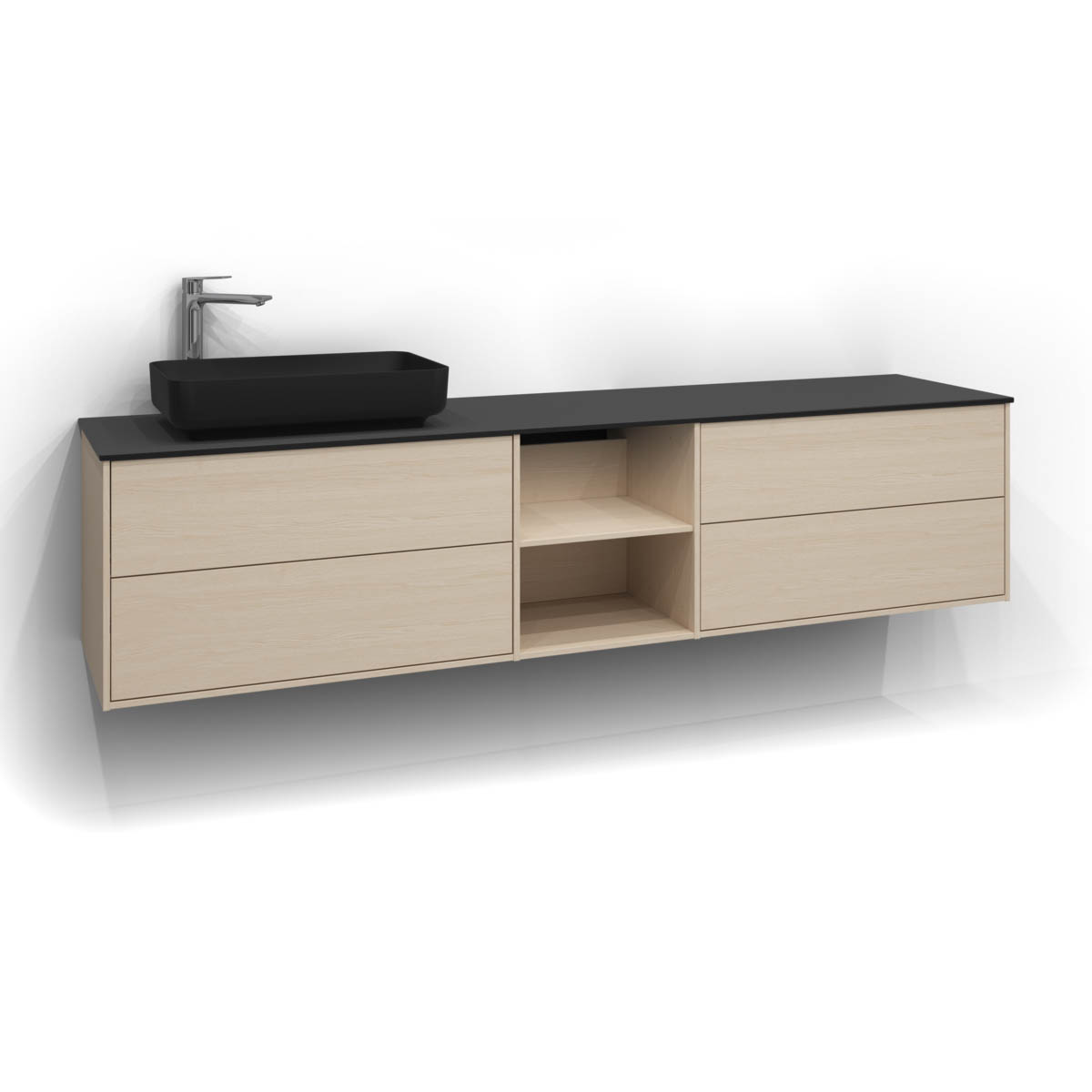 Tvättställsskåp Svedbergs Epos 200x45 | badrum - badrumsmobler - tvattstallsskap-och-kommod | KakelKungen