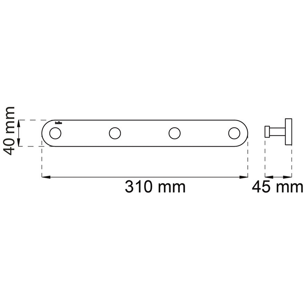 Håndklehenger Habo Laverna