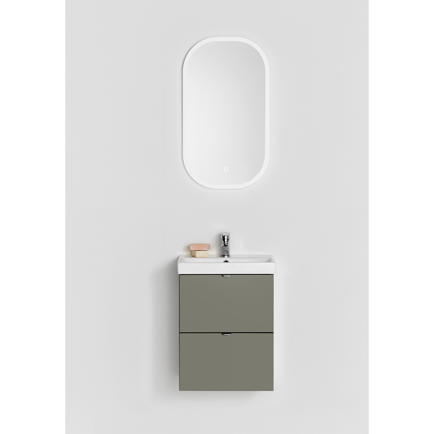 Tvättställsskåp Hafa Neat med Tvättställ och Lådor