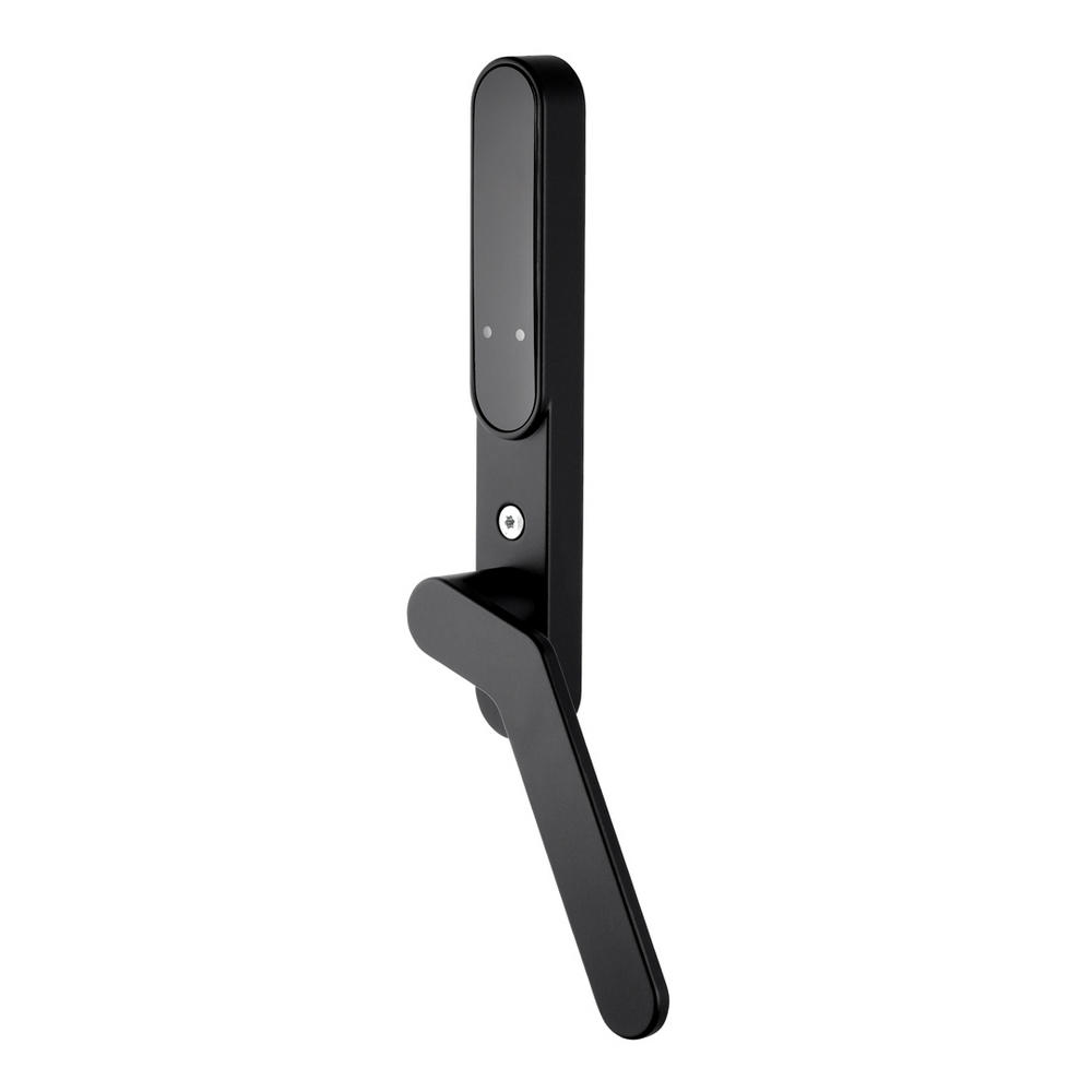 Balkongdørvrider SecuYou Smart Lock for Utvendig Montering Høyre, Matt Svart