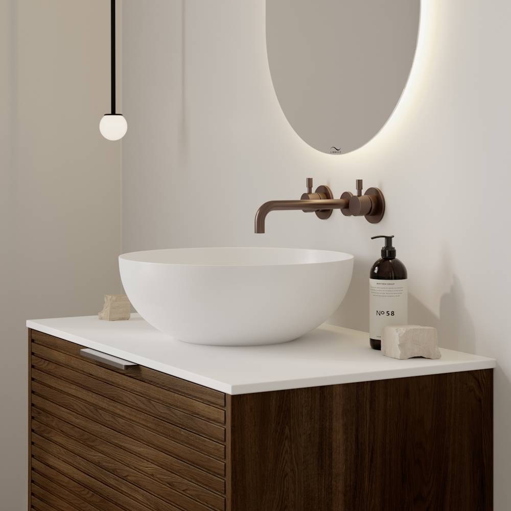 Servantskap Linn Bad Silje 100 cm 2 Skuffer