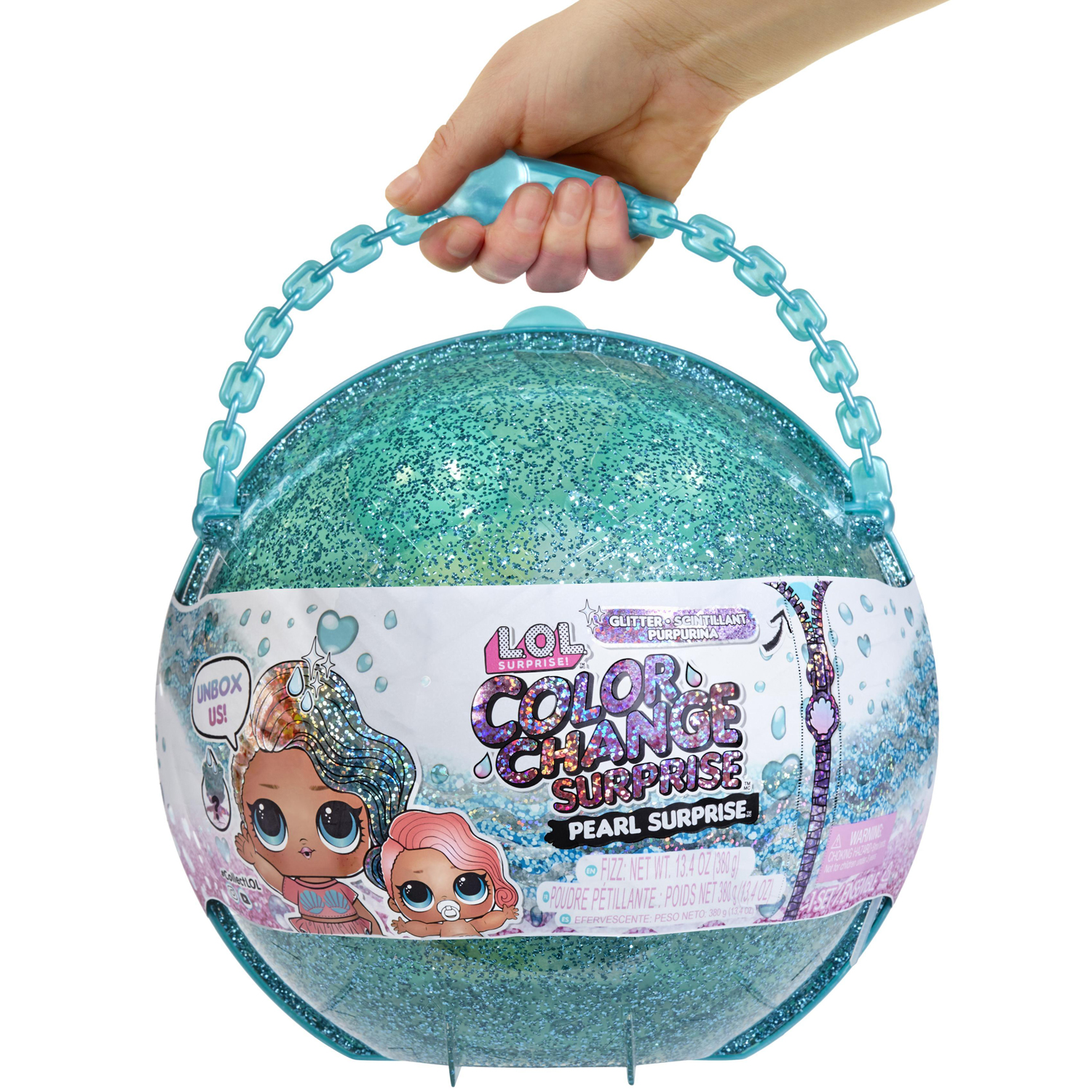 Figurer L.O.L. Surprise Glitter Color Change Pearl Surprise Blå