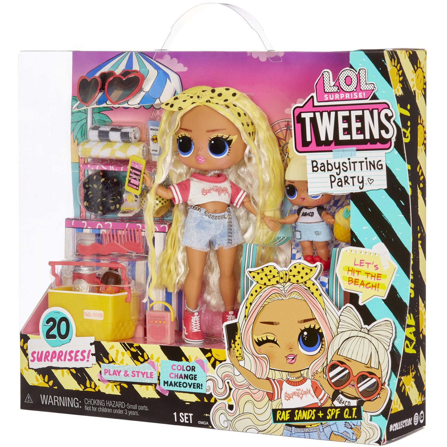 Figurer L.O.L. Surprise Tweens + Tots Baby Sitters - Style 2