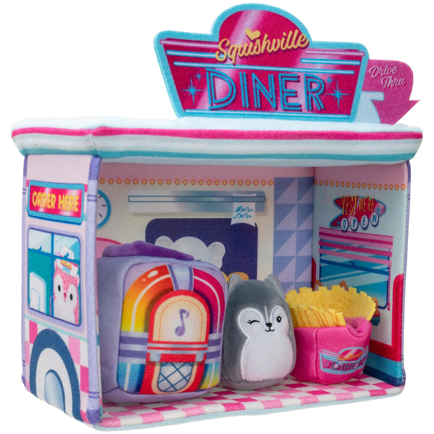 Leksak Squishmallows Squishville Play Scene - Darling Diner
