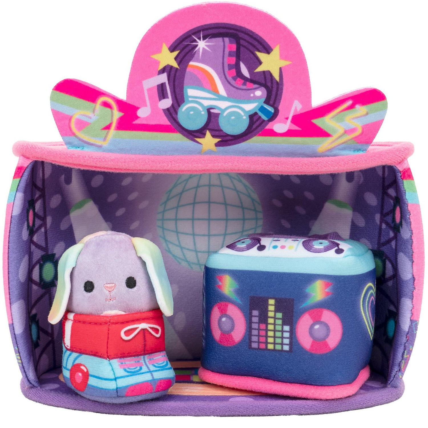 Leksak Squishmallows Squishville Play Scene - Rock & Roller Disco