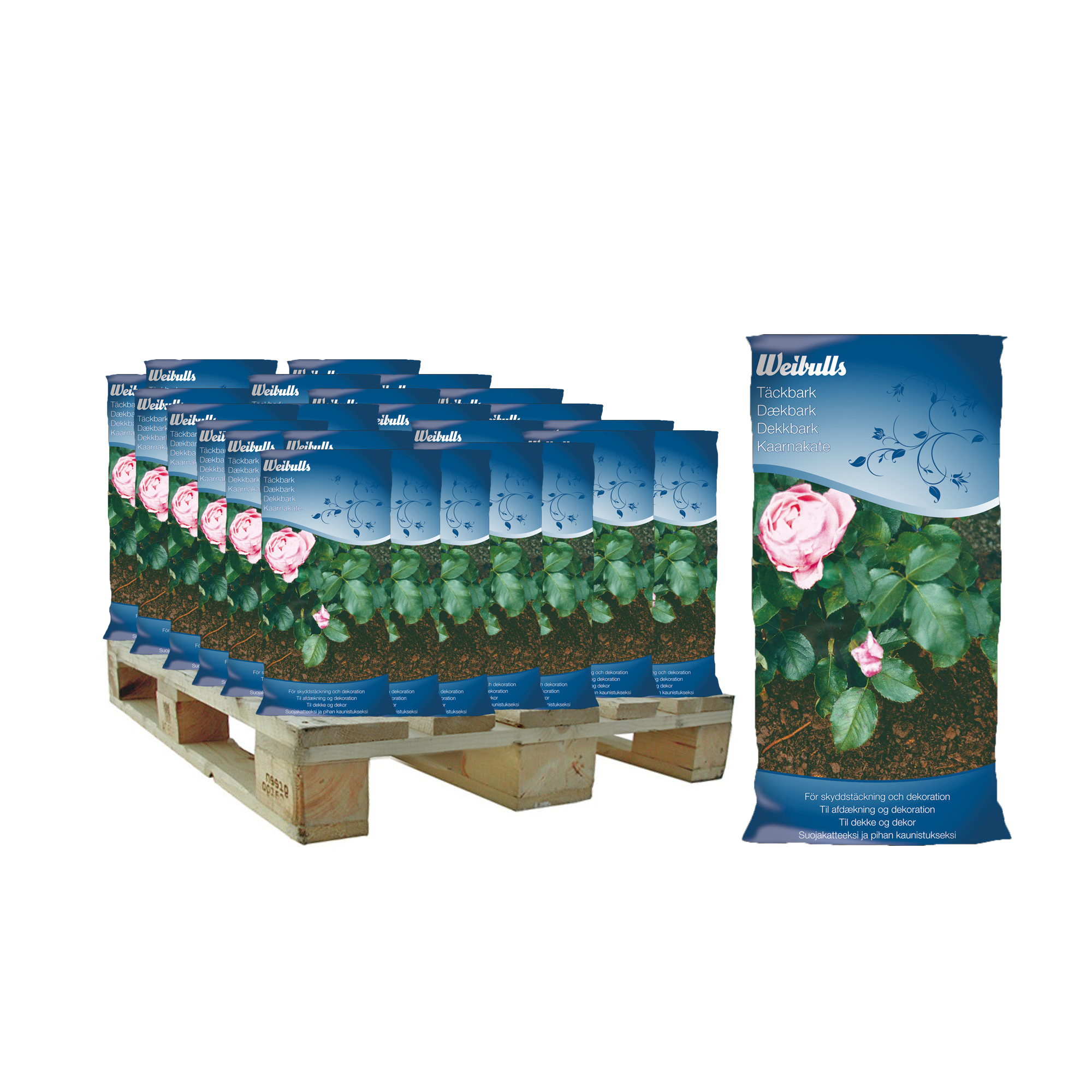 Täckbark Weibulls 1800 L