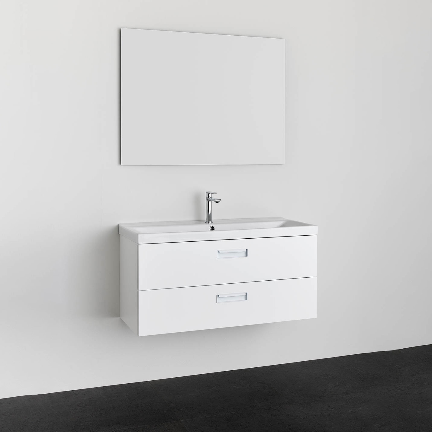 Servantskap Noro Relounge Hvit med Servant