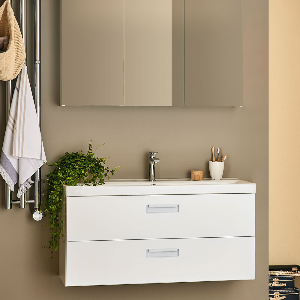 Servantskap Noro Relounge Hvit med Servant