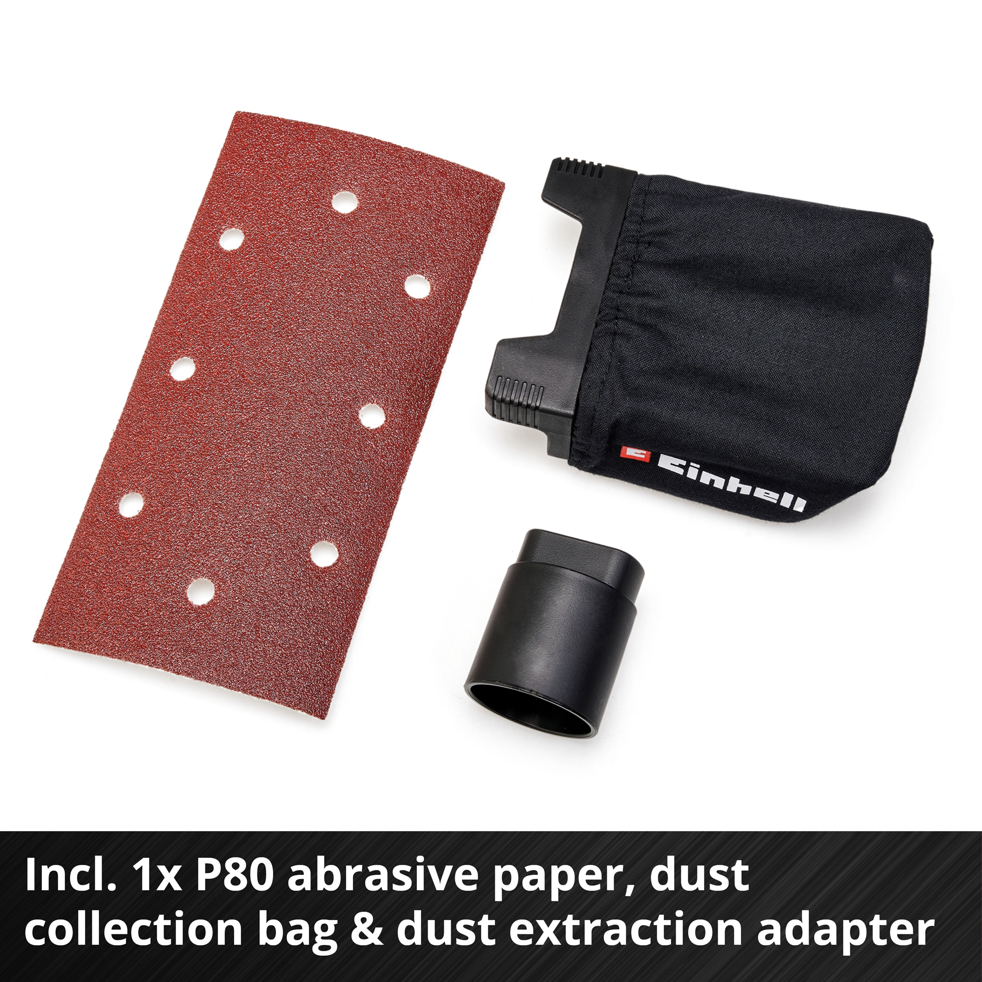 Slipemaskin Einhell TC-OS 18/187 Li 18V Uten Batteri og Lader