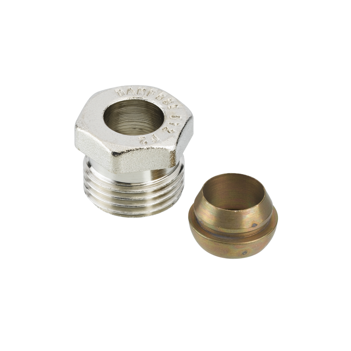 Kompresjonskobling Danfoss R 3/8" X 12