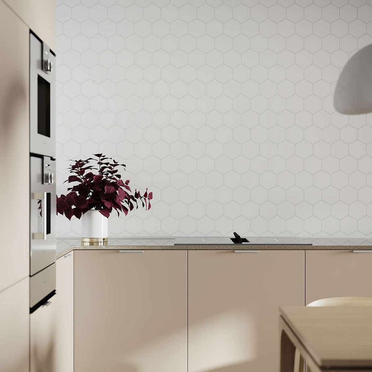 Baderomspanel Fibo 2094-M71 S White