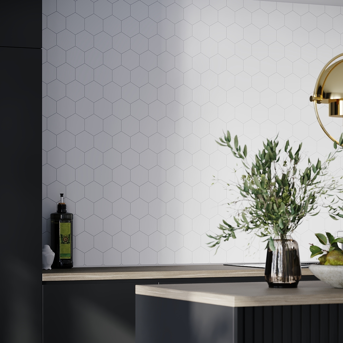 Baderomspanel Fibo 2094-M71 S White