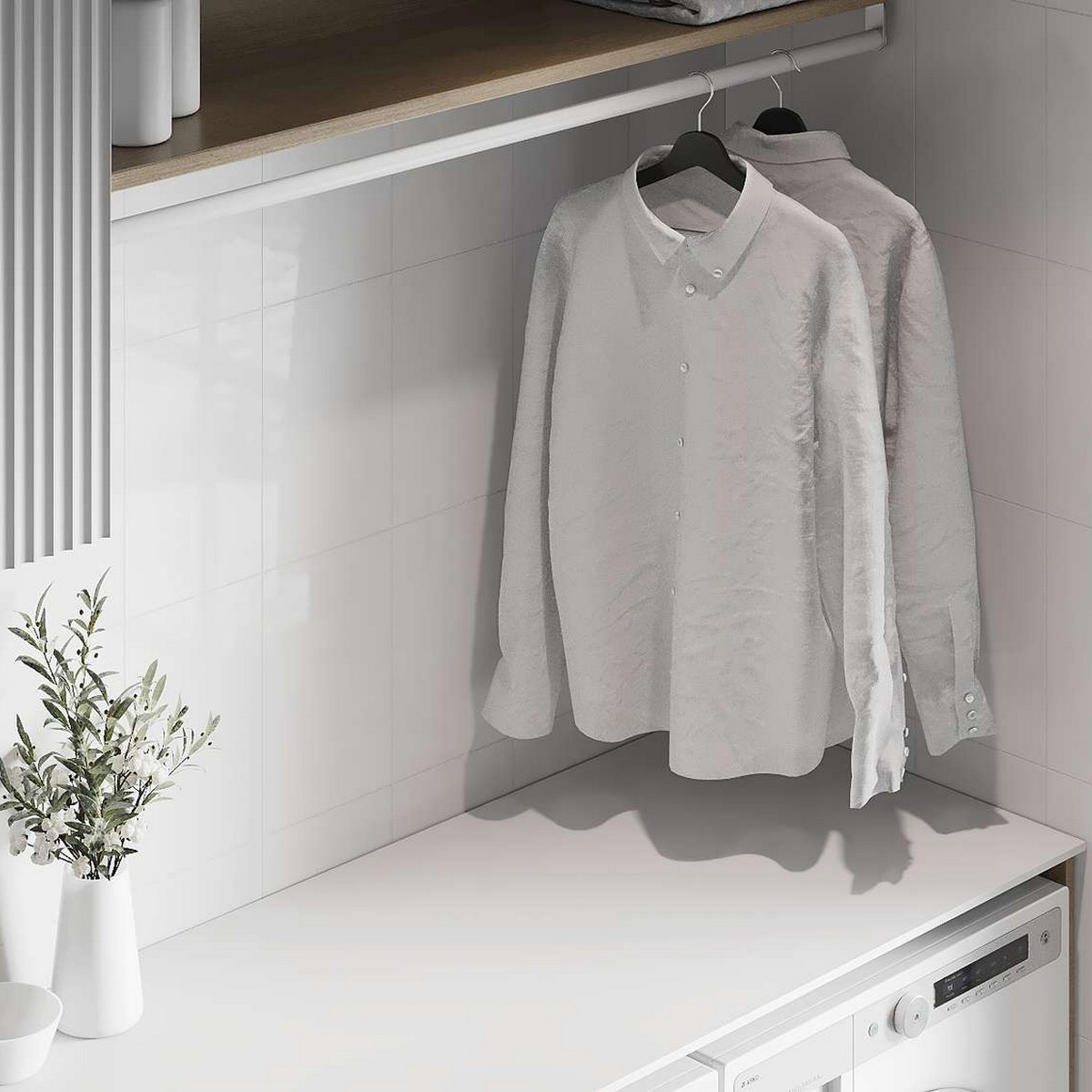 Baderomspanel Fibo 3091-M2030 Denver White