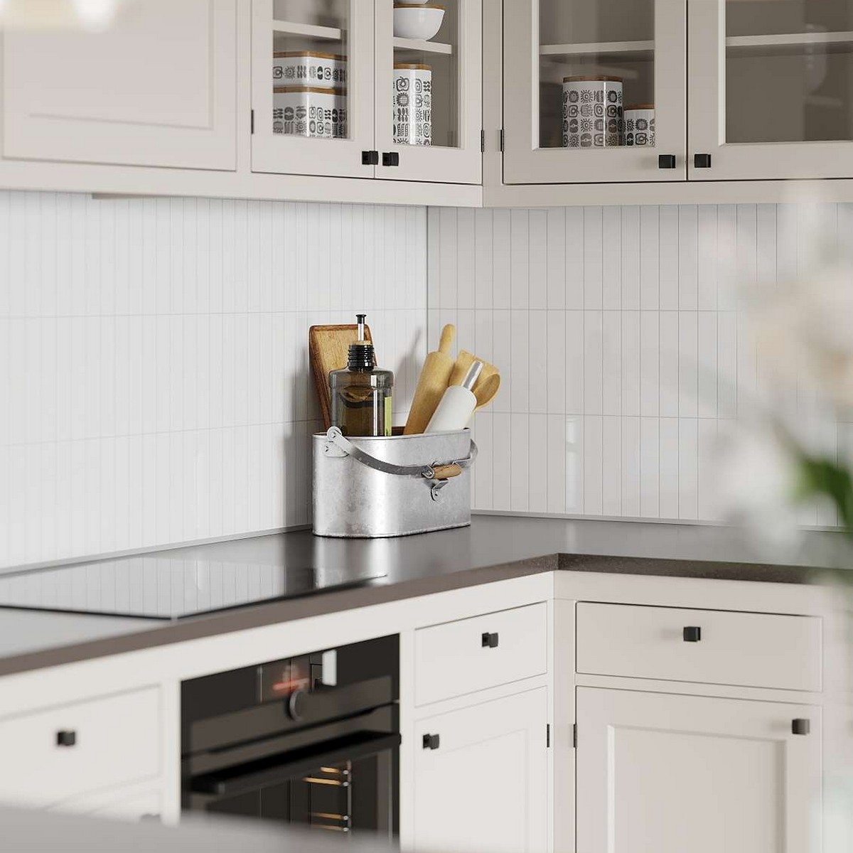 Kitchen Board Fibo 2094-KM0420 S White