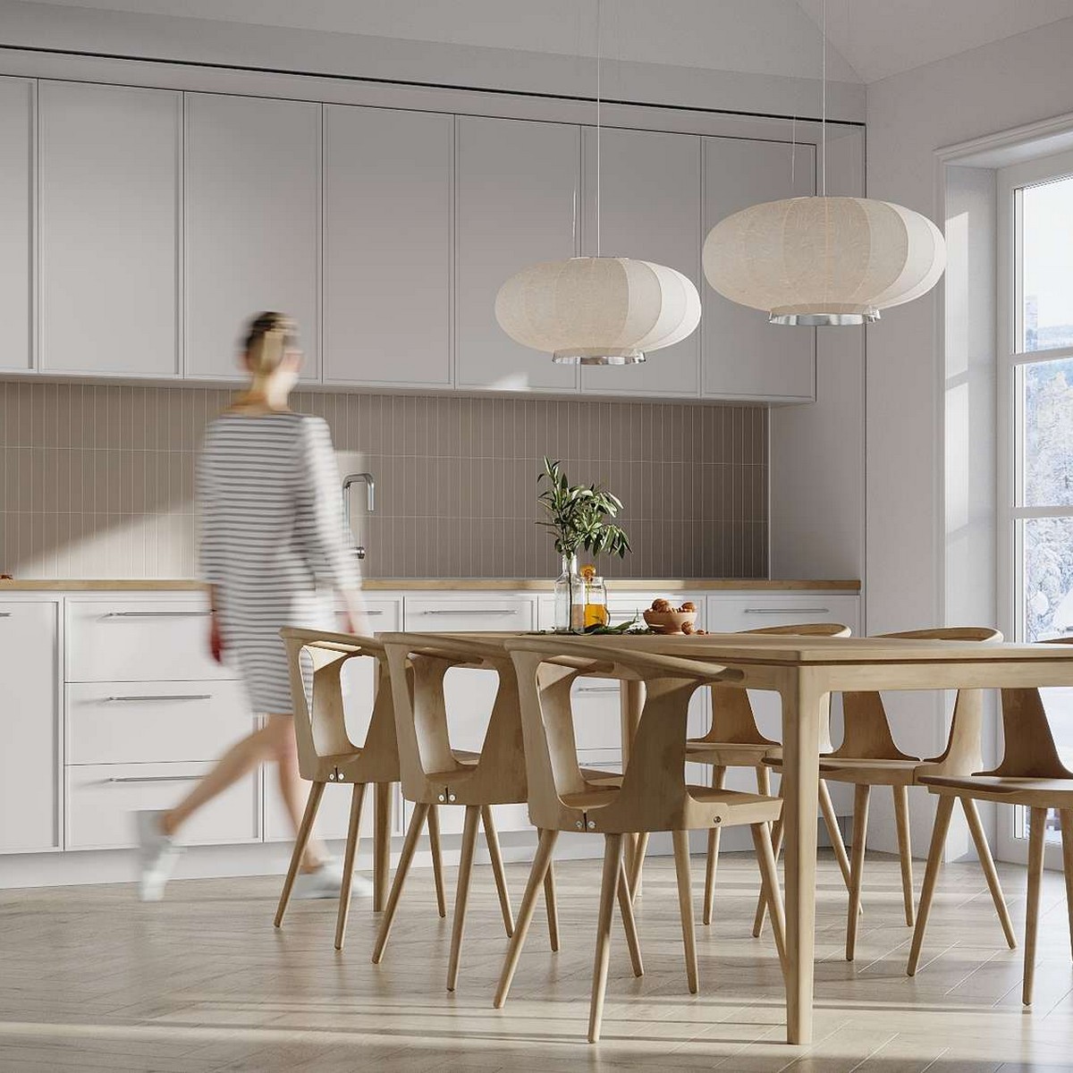 Kitchen Board Fibo 5200-KM0420 EM Warm Grey