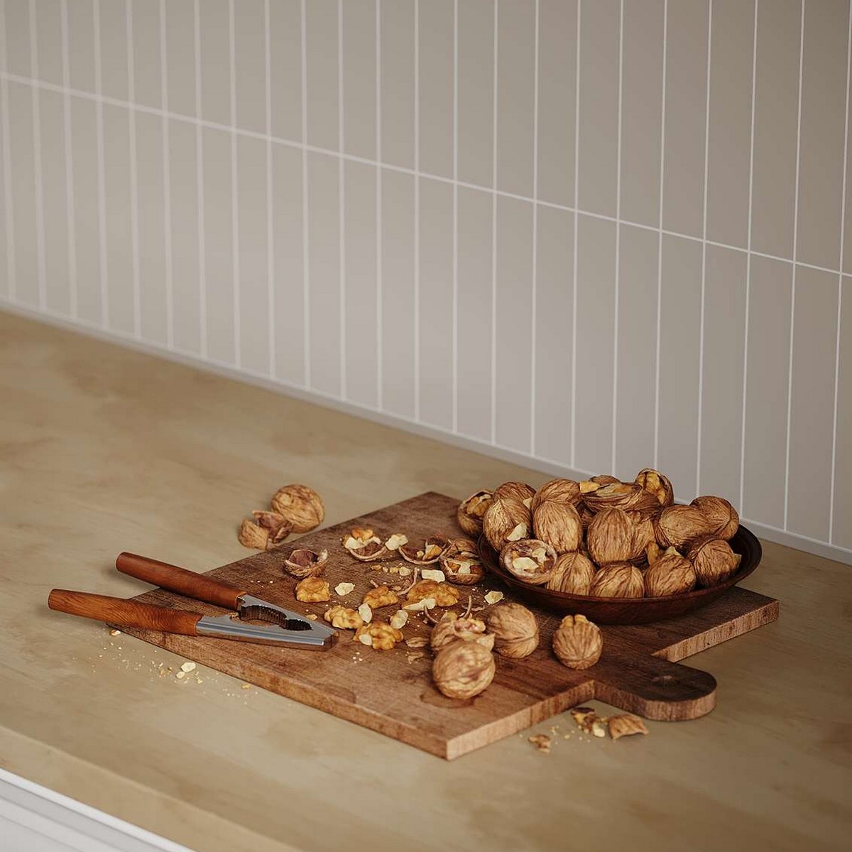 Kitchen Board Fibo 5200-KM0420 EM Warm Grey